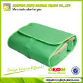high quality polyester cosmetic bag plain colro makeup bag/cosmetic traveling bag set 3